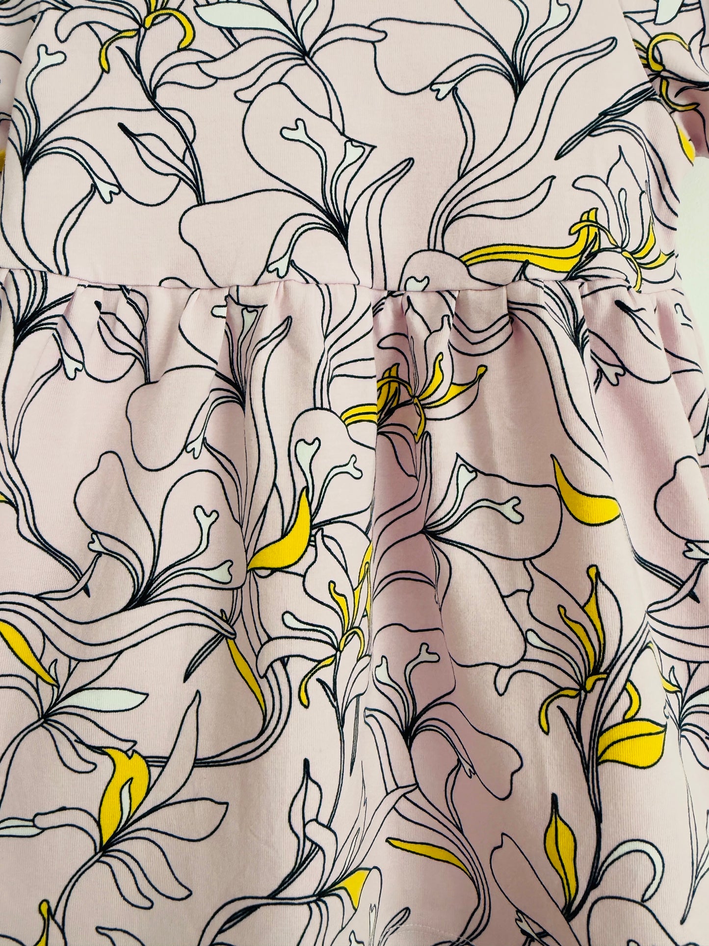 Lilac Lillies Organic Jersey Dress