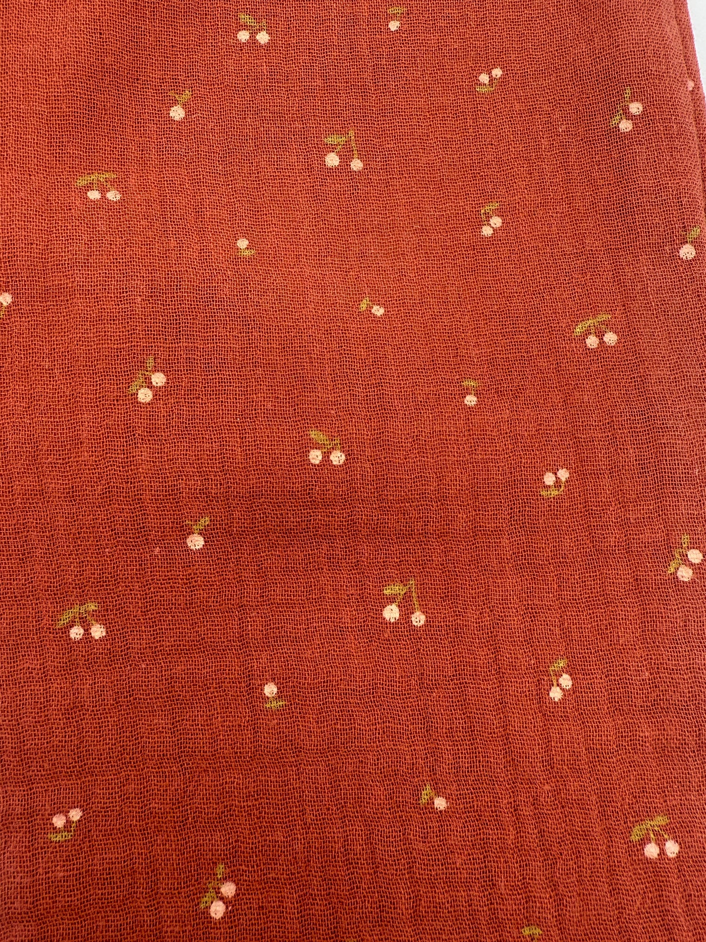 100% Cotton Muslin Kids Cherry Trousers