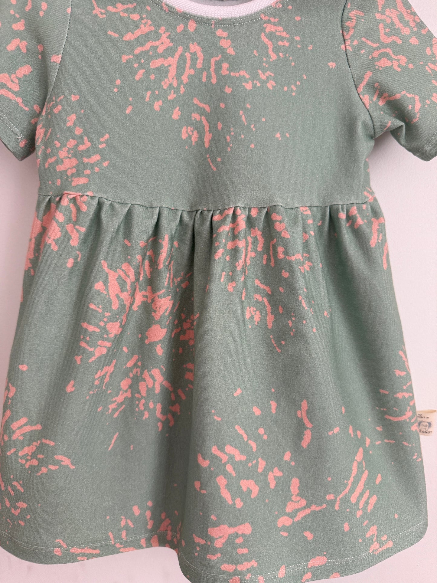 Paint Splat Organic Jersey Kids Dress
