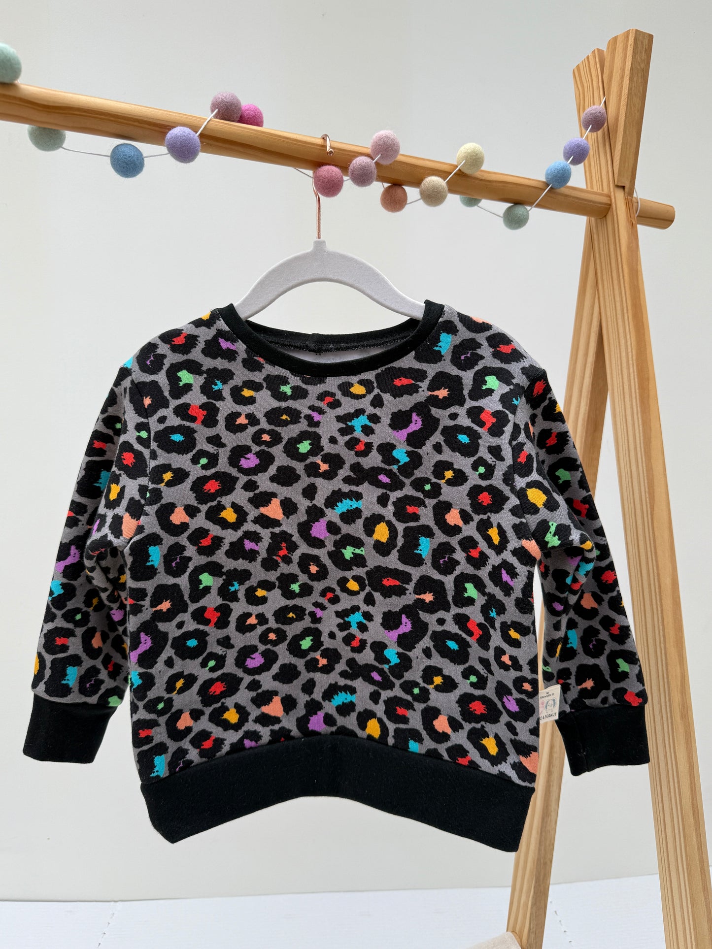 Leopard Multi Colour Jumper