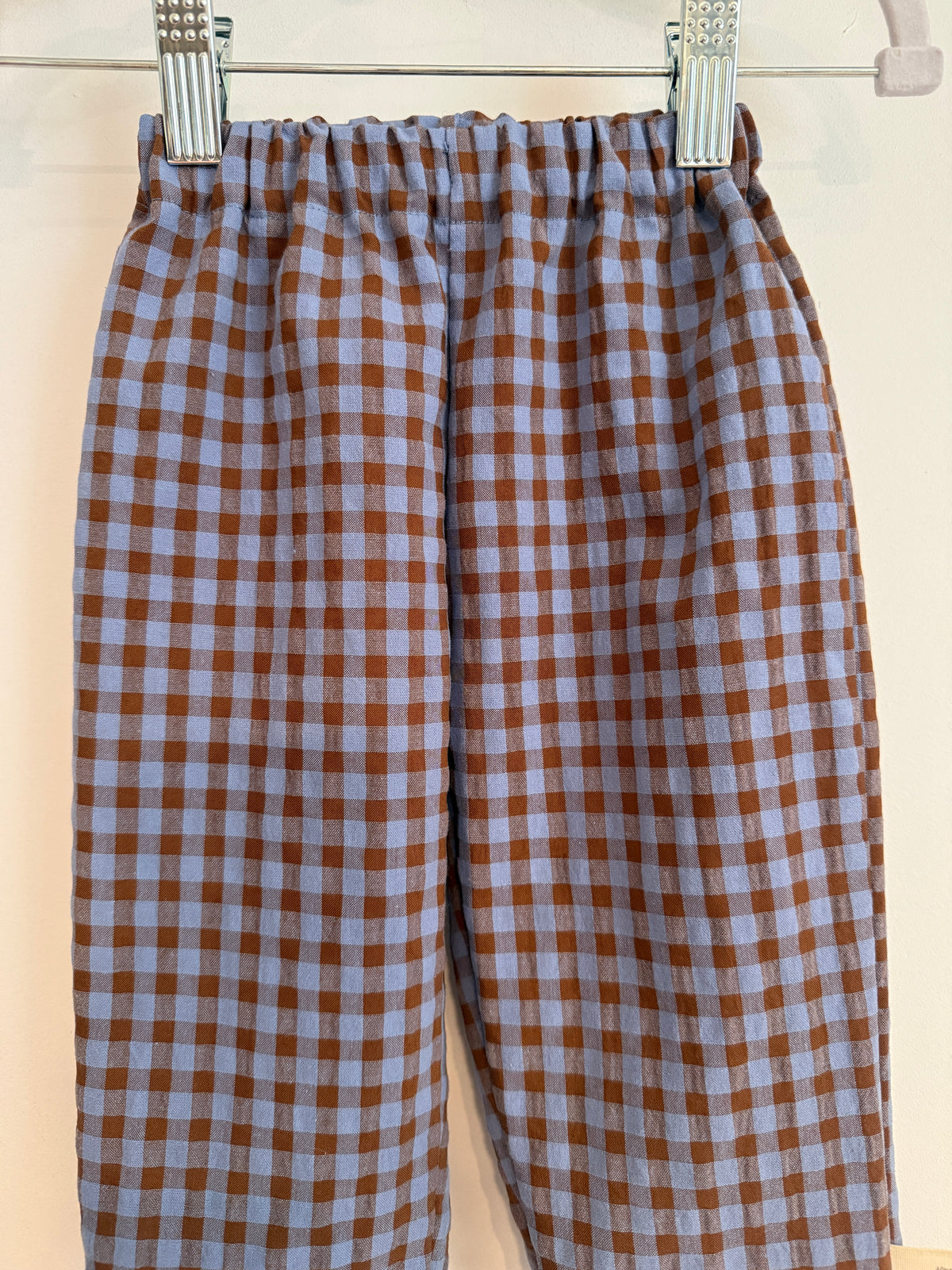 100% Cotton Unisex Children’s Trousers-Brown