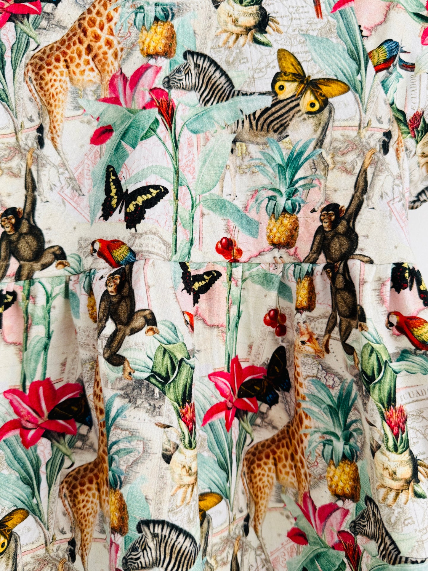 Jungle Mania Organic Jersey Dress