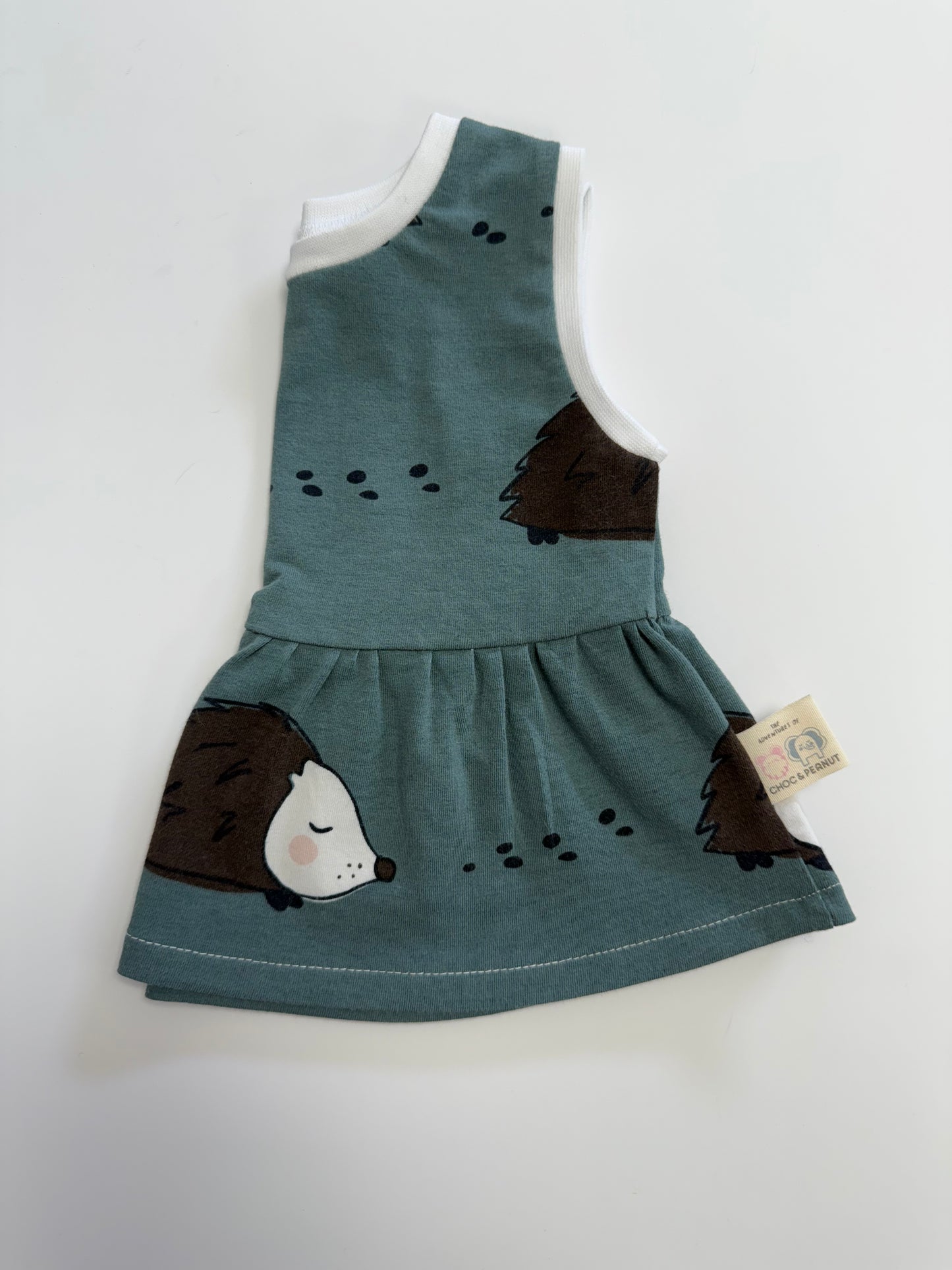 Hedgehog print Children's Peplum Top