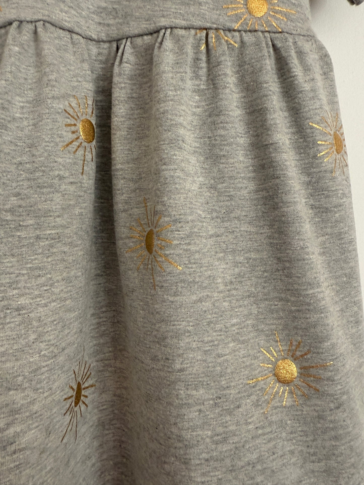 Gold Sunbeams Children's Jersey Dress