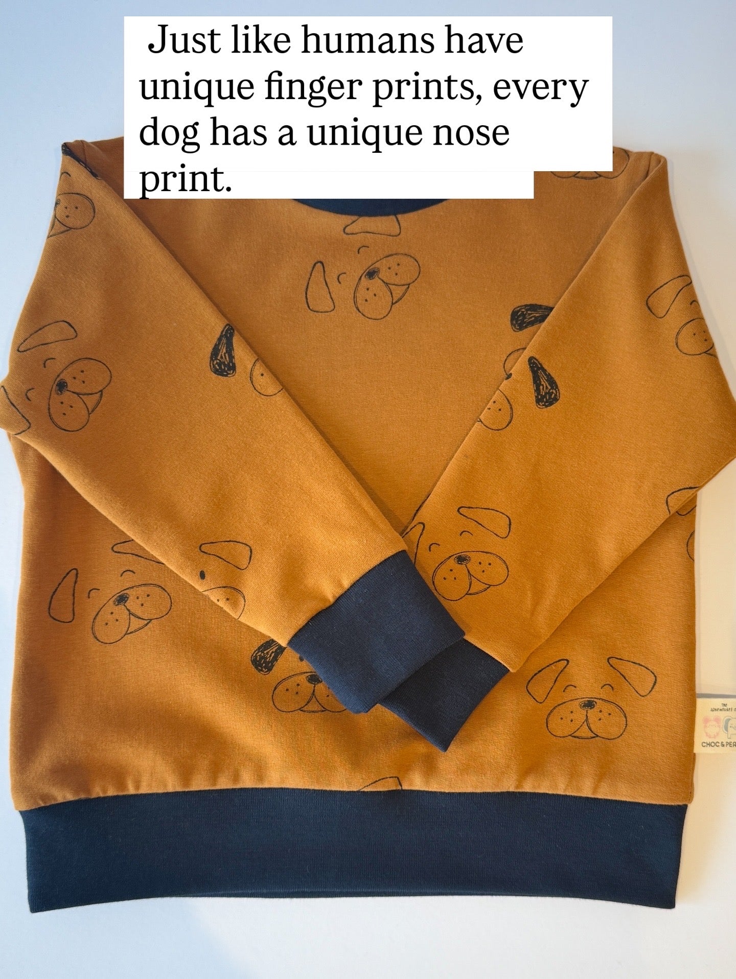 Unisex Organic Doggy Children's Jumper