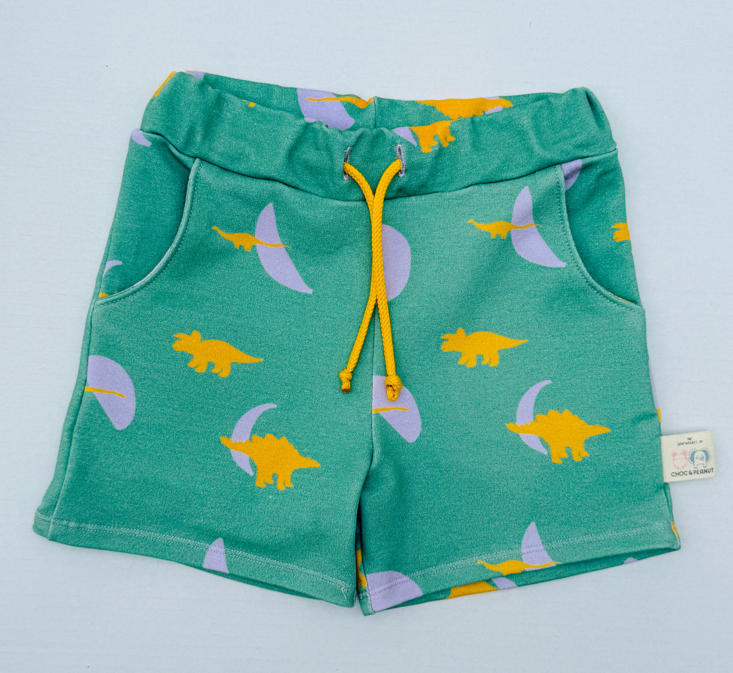 Dinosaur Organic Jersey Shorts
