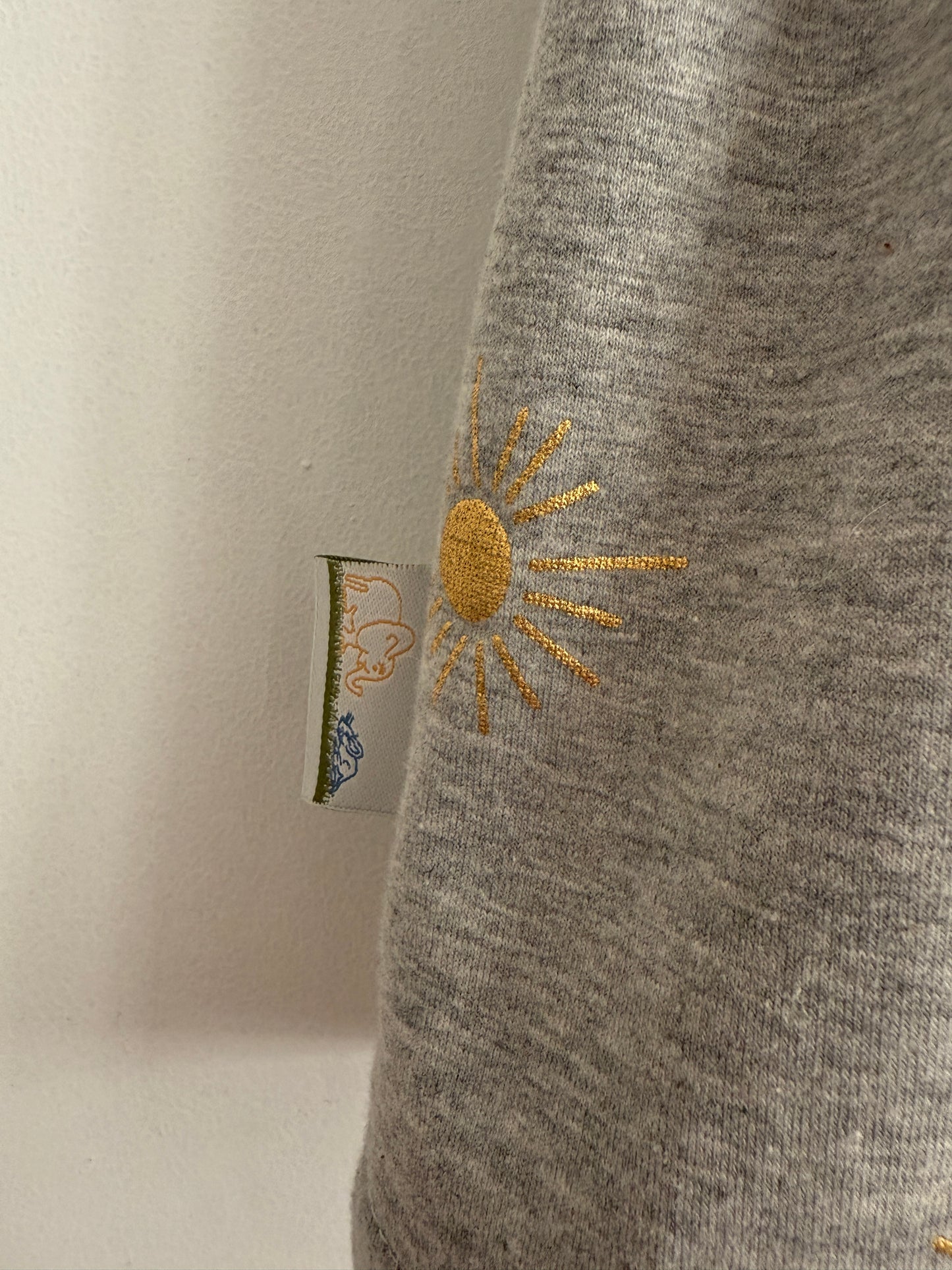 Gold Sunbeams Children's Jersey Dress