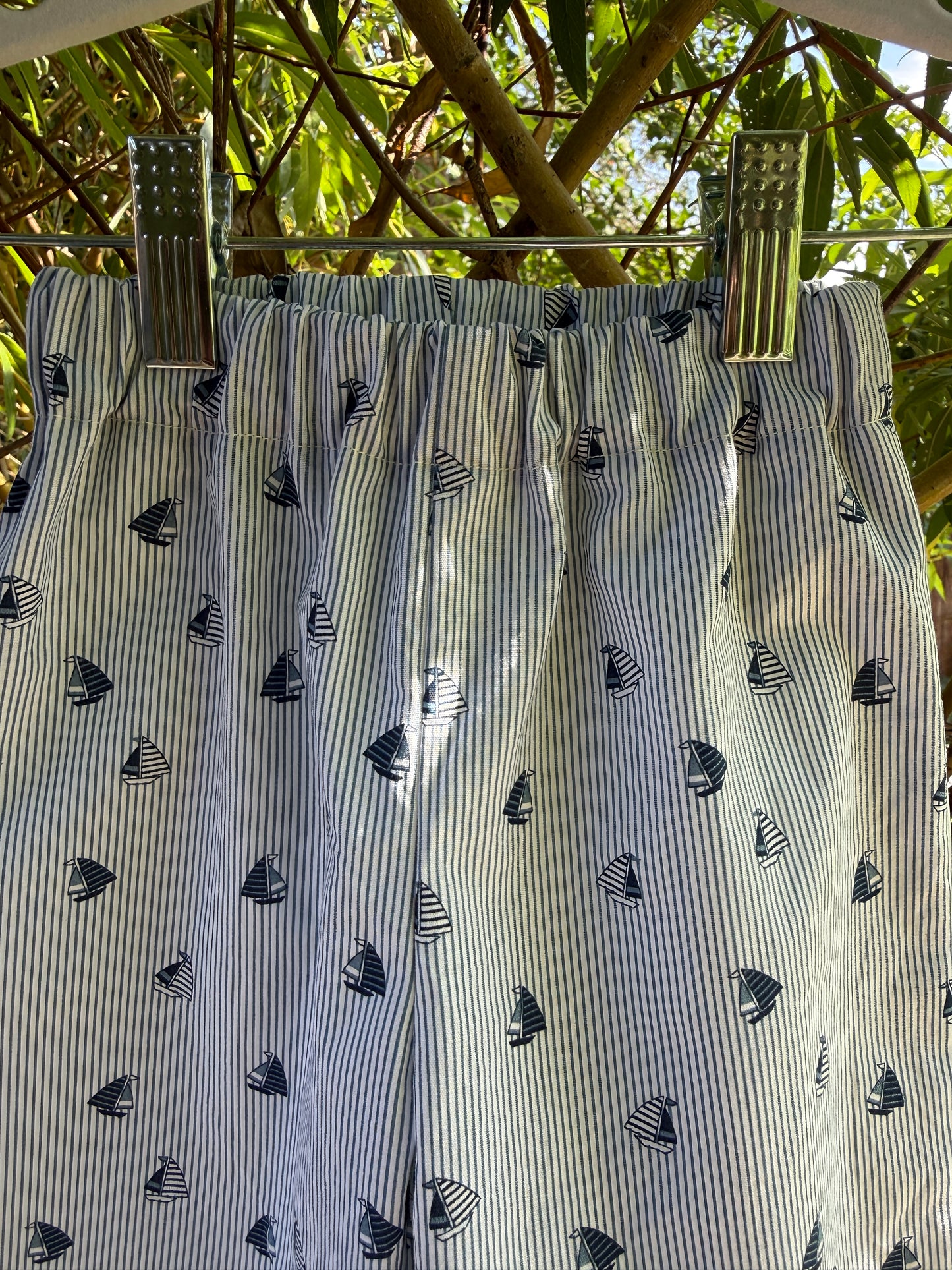 100% Cotton Kids Sail away Trousers