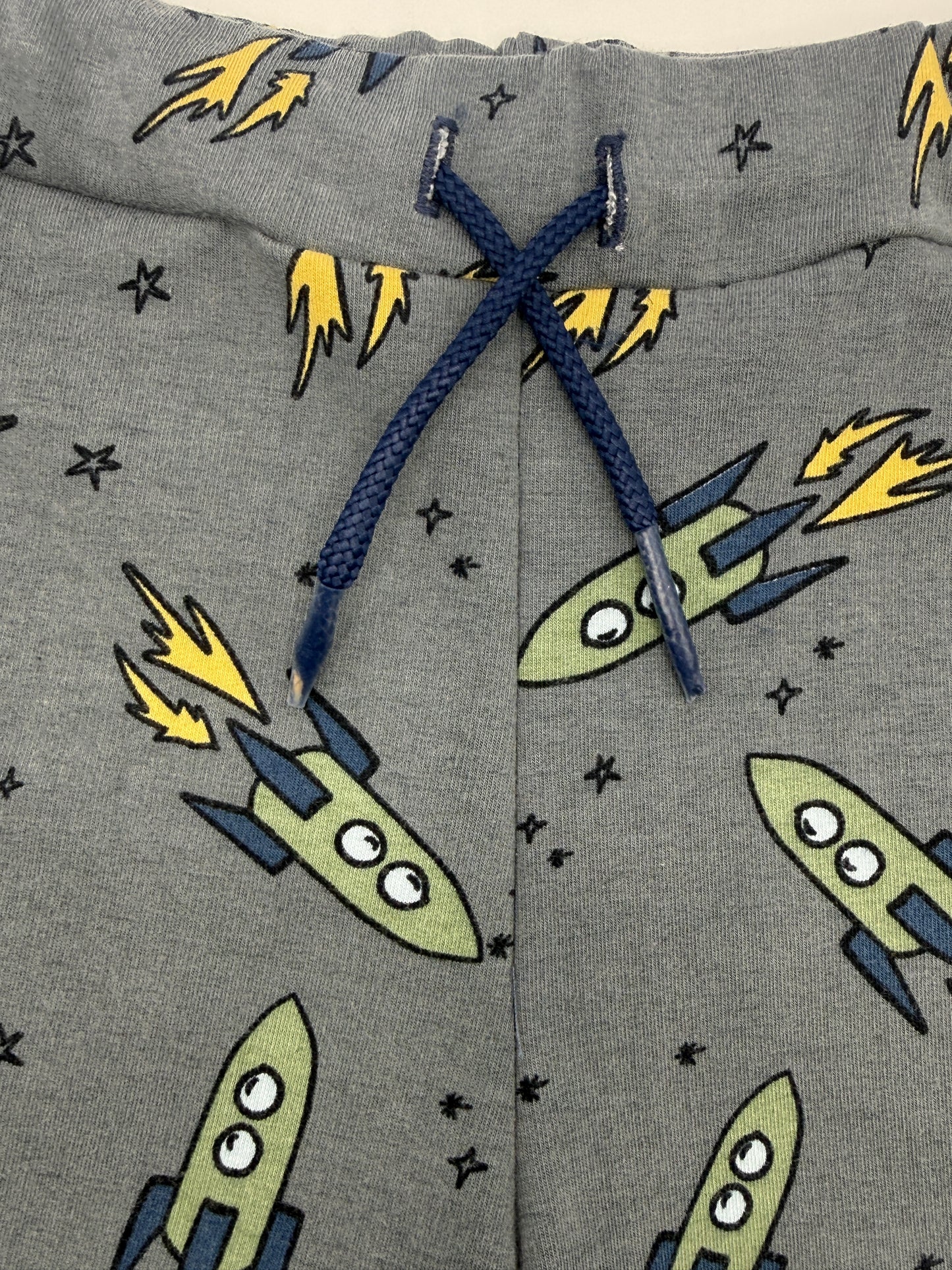Rockets in Space Organic Unisex Children's Shorts