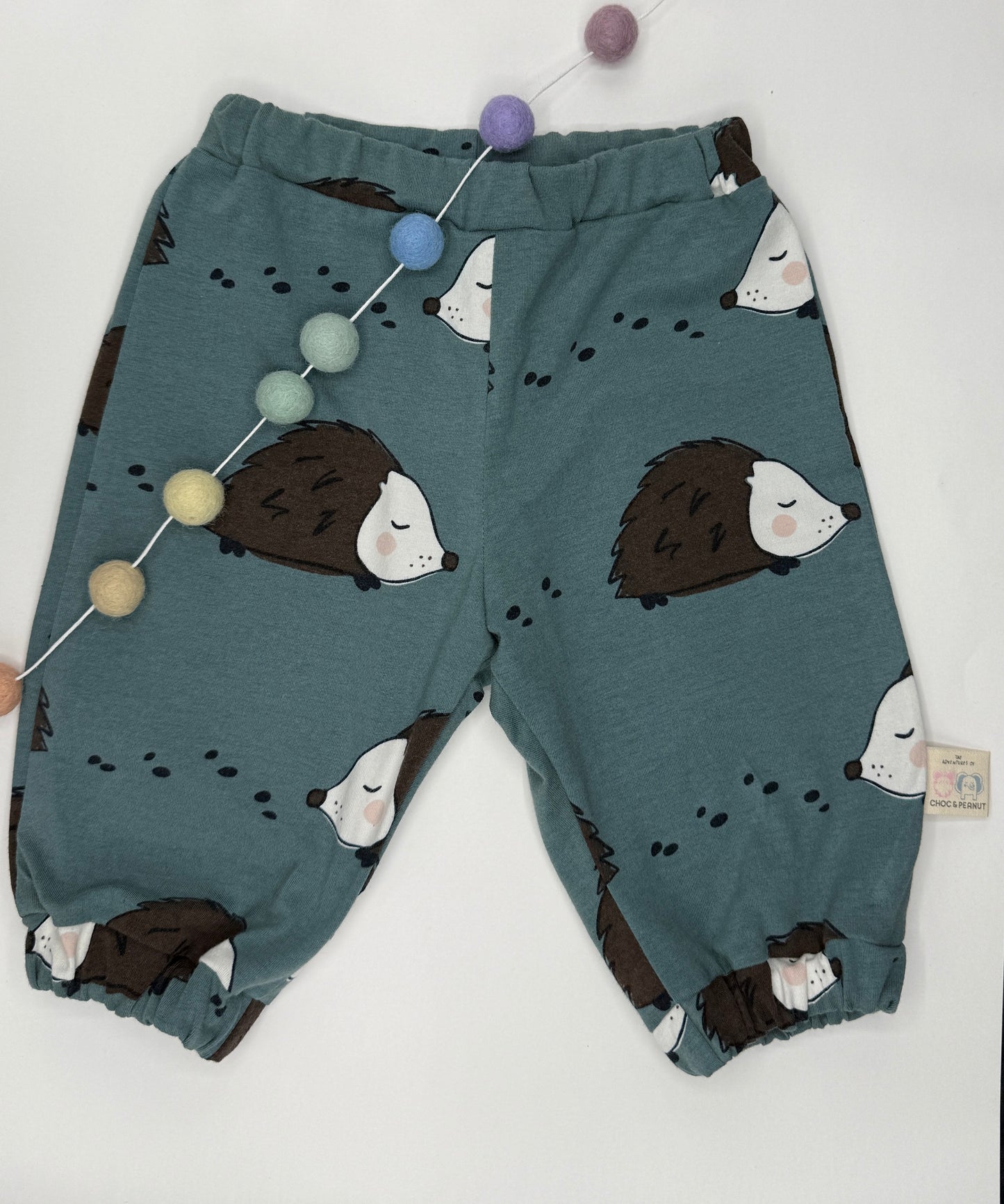 Unisex Hedgehog Organic Sweatpants