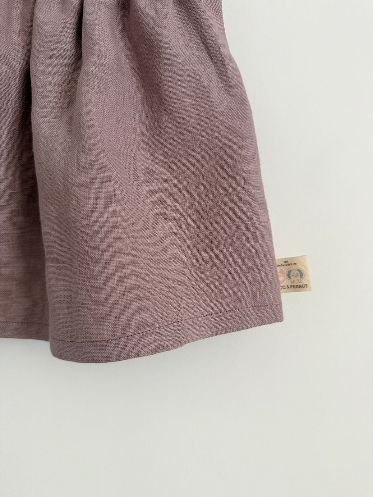 Lavender 100% Baltic Linen Children's Skirt