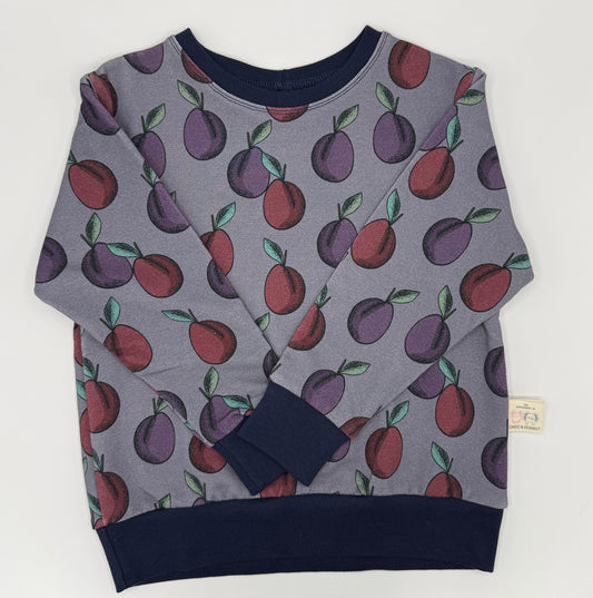 Unisex Organic Plum Children's Jumper
