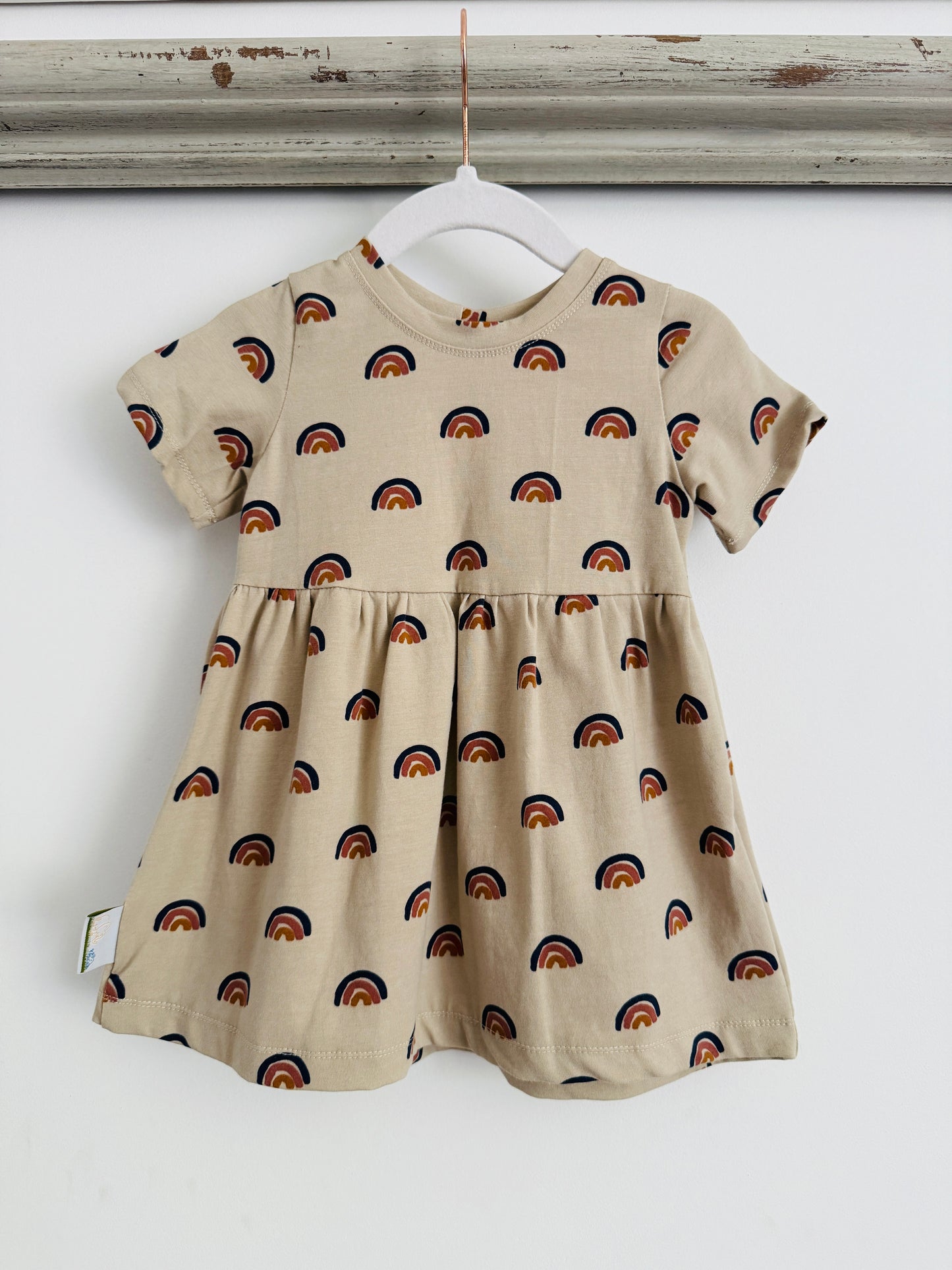 Rainbow Jersey Dress