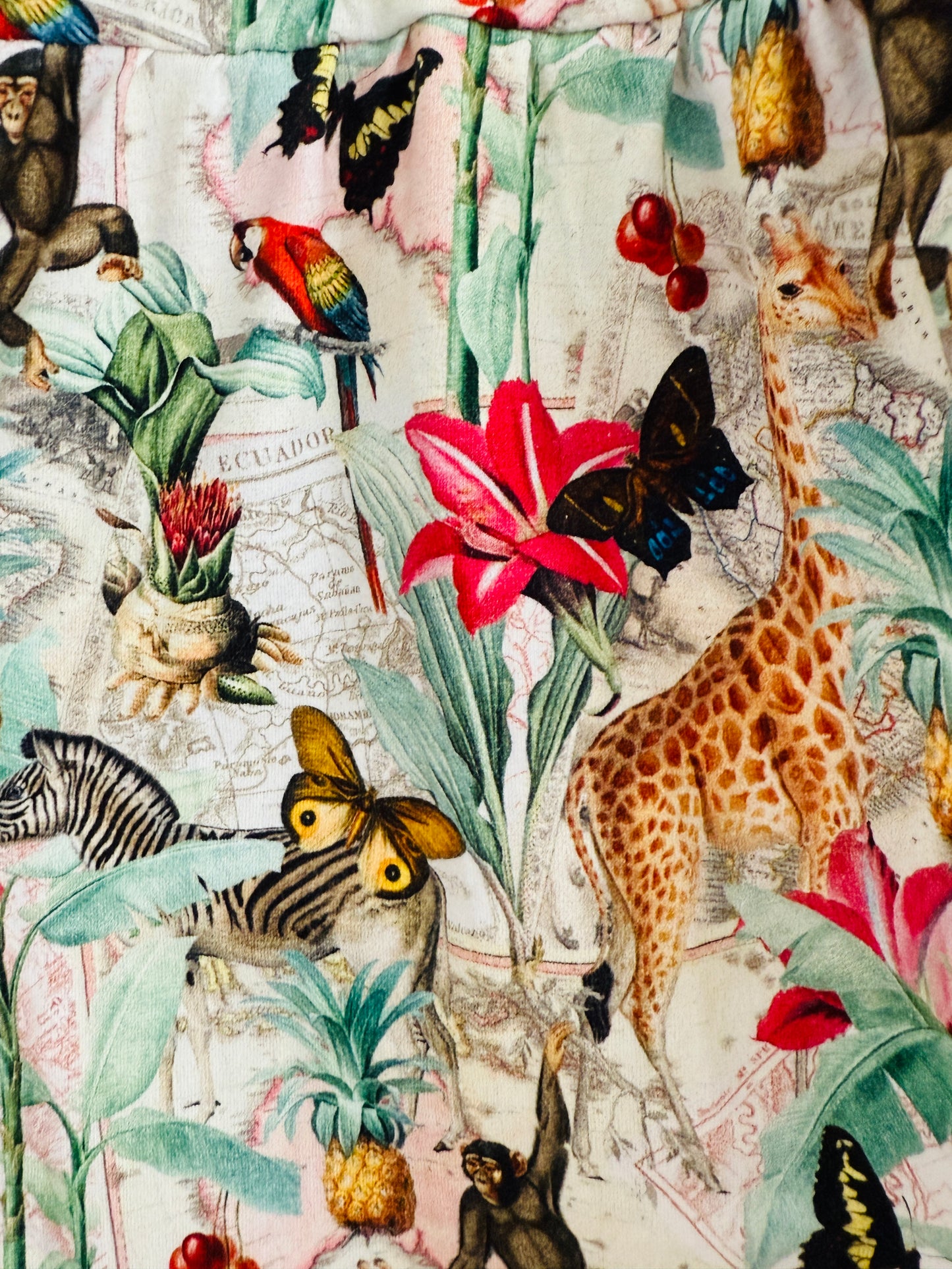 Jungle Mania Organic Jersey Dress