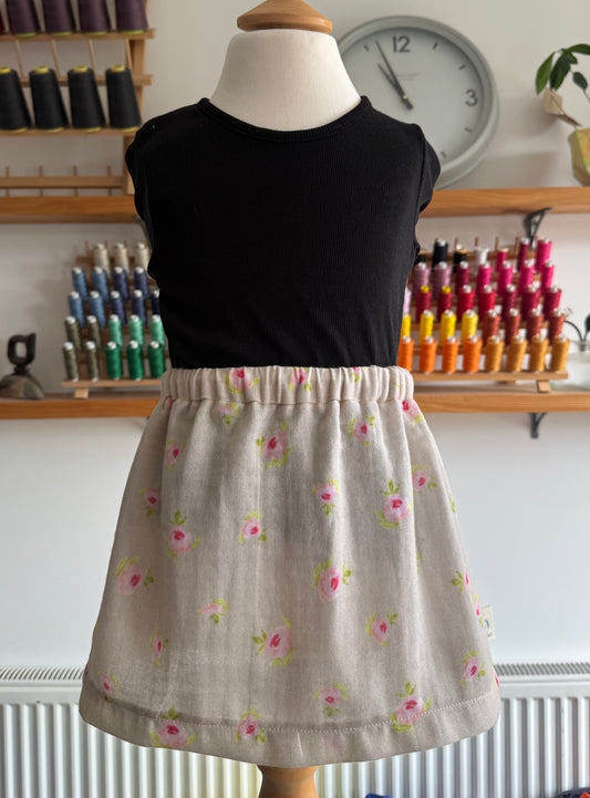 Rosebud 100% Cotton Muslin Skirt