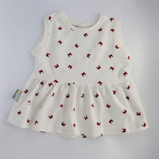 Crabby Peplum Top